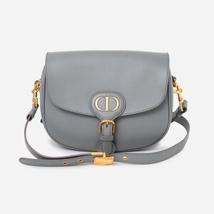 Christian Dior 2020 Grey Box Calfskin Medium Bobby Bag